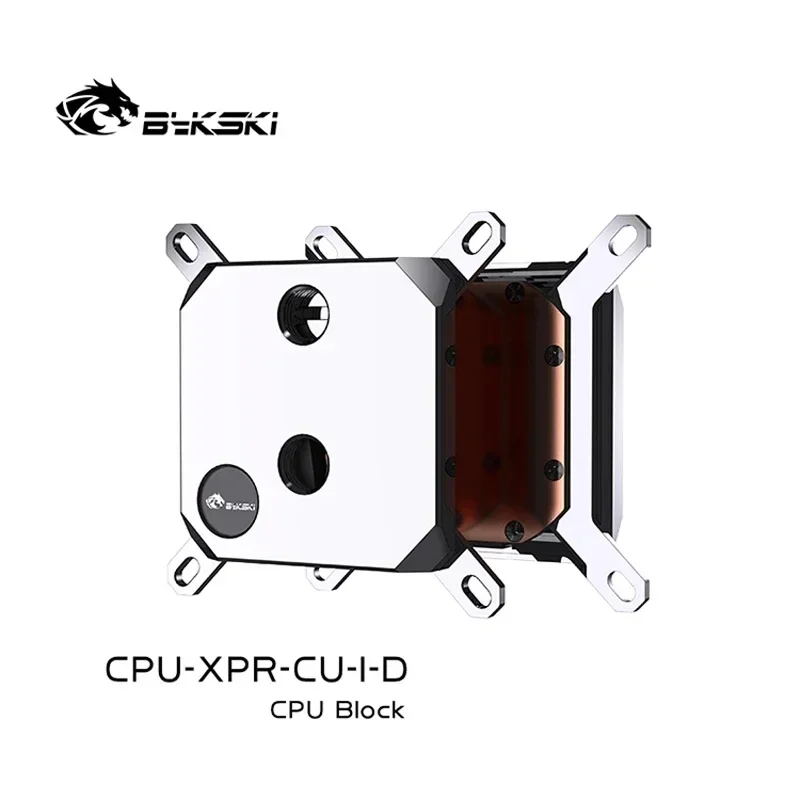 Imagem -04 - Bykski-radiador do Refrigerador de Água Uso para Intel Lga 1151 1156 1700 1800 Amd Am4 Am5 5v Argb Light Sync Cpu-xpr-b-i M-d