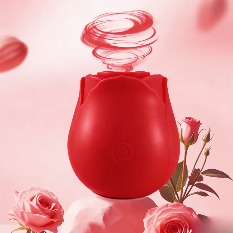 Vagina Sucking Vibrator for Women's Spring Rose Shape Intimate Good Nipple Sucker Oral Stimulation Sex Toy For Couple Games image 5