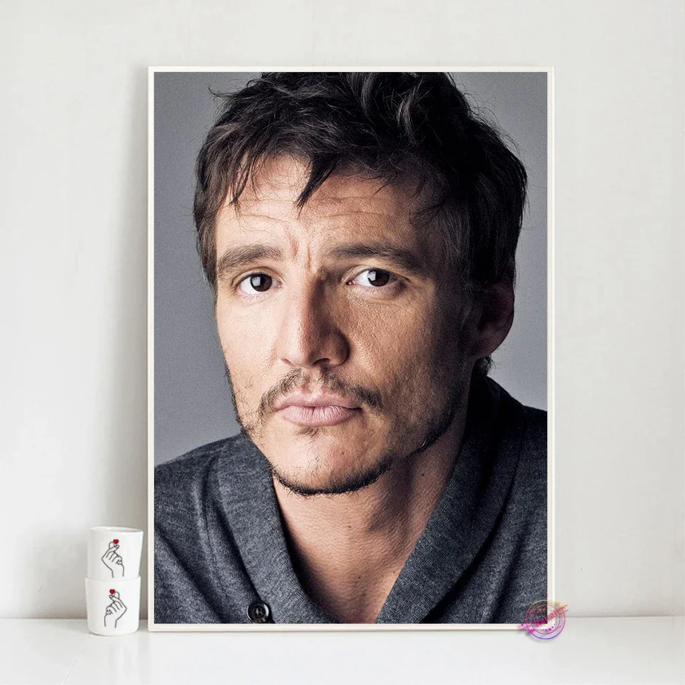 بيدرو باسكال ملصق جدار ديكور ستار قماش الفن الحرير يطبع للمقهى عنبر فتاة غرفة الديكور اللوحة هدية #2