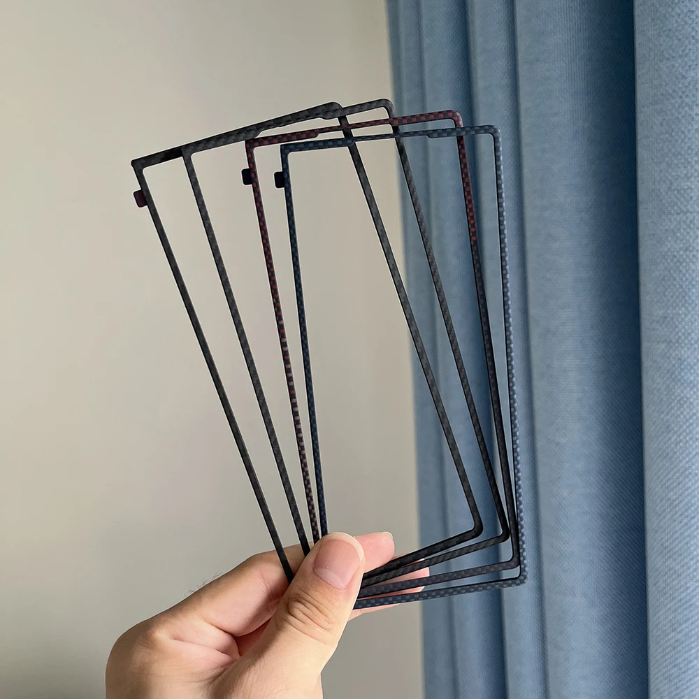

Чехол для телефона, передняя рамка для Samsung Galaxy Z Fold 7, арамидная крышка из углеродного волокна, ультратонкая легкая защитная передняя рамка