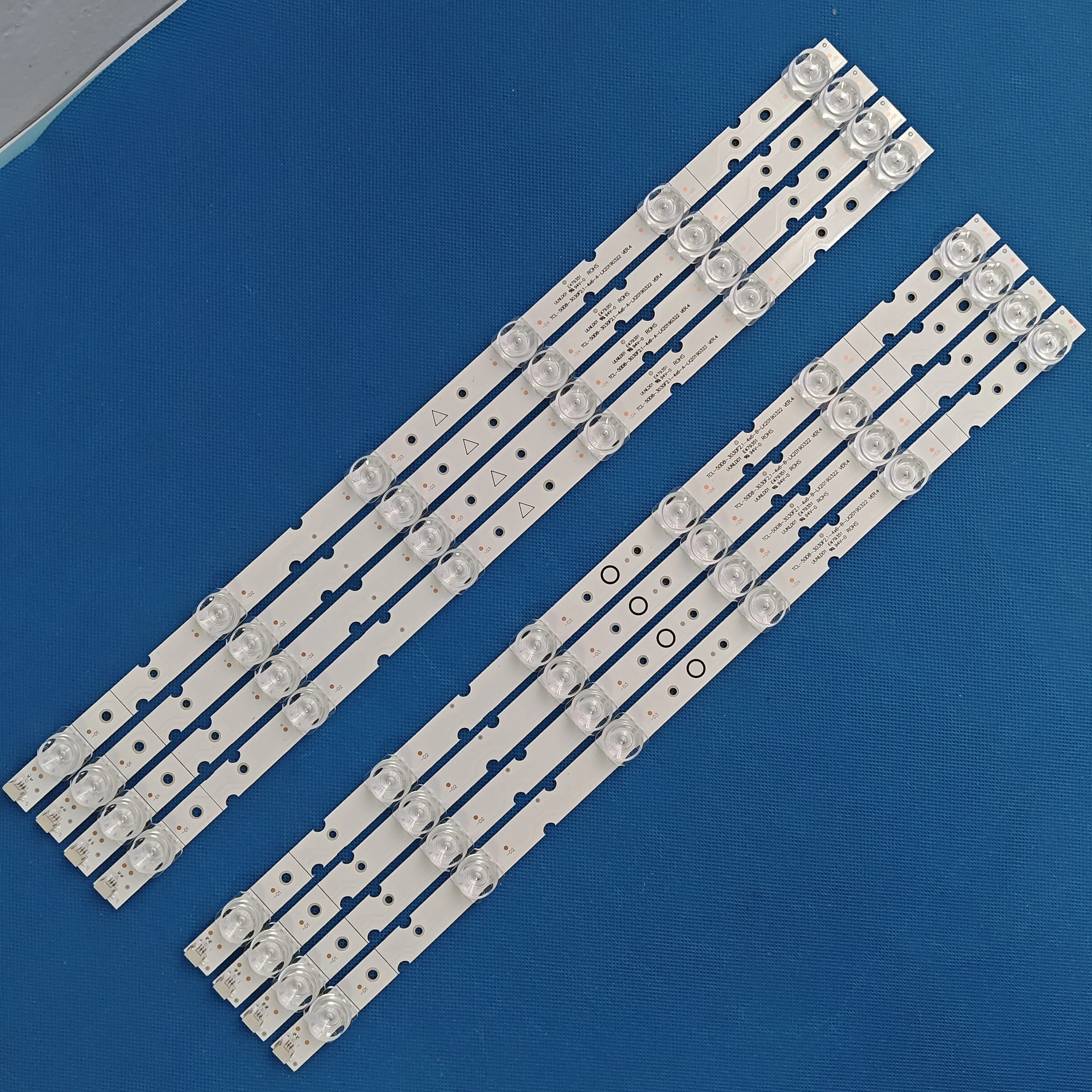 

LED Strip for TCL 50D8 50A527 50P8S 50EP680 50EP680X1 50EP668 50EP668X1 50S525 4C-LB5006-YH03J 4C-LB5006-YH04J 4A 4B LM41-01058A