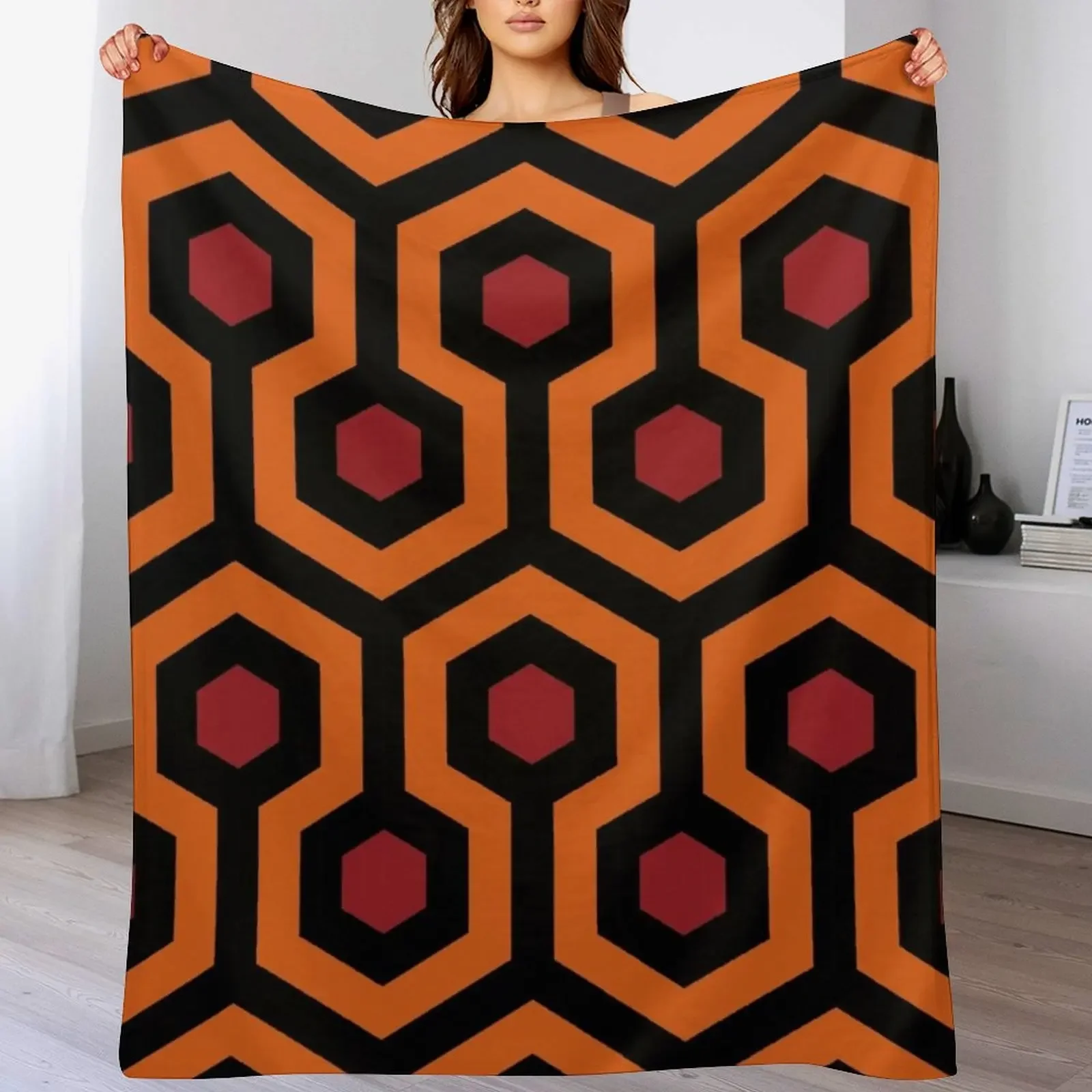 

Overlook pattern Throw Blanket Decorative Beds Thins Furry Decorative Throw Blankets