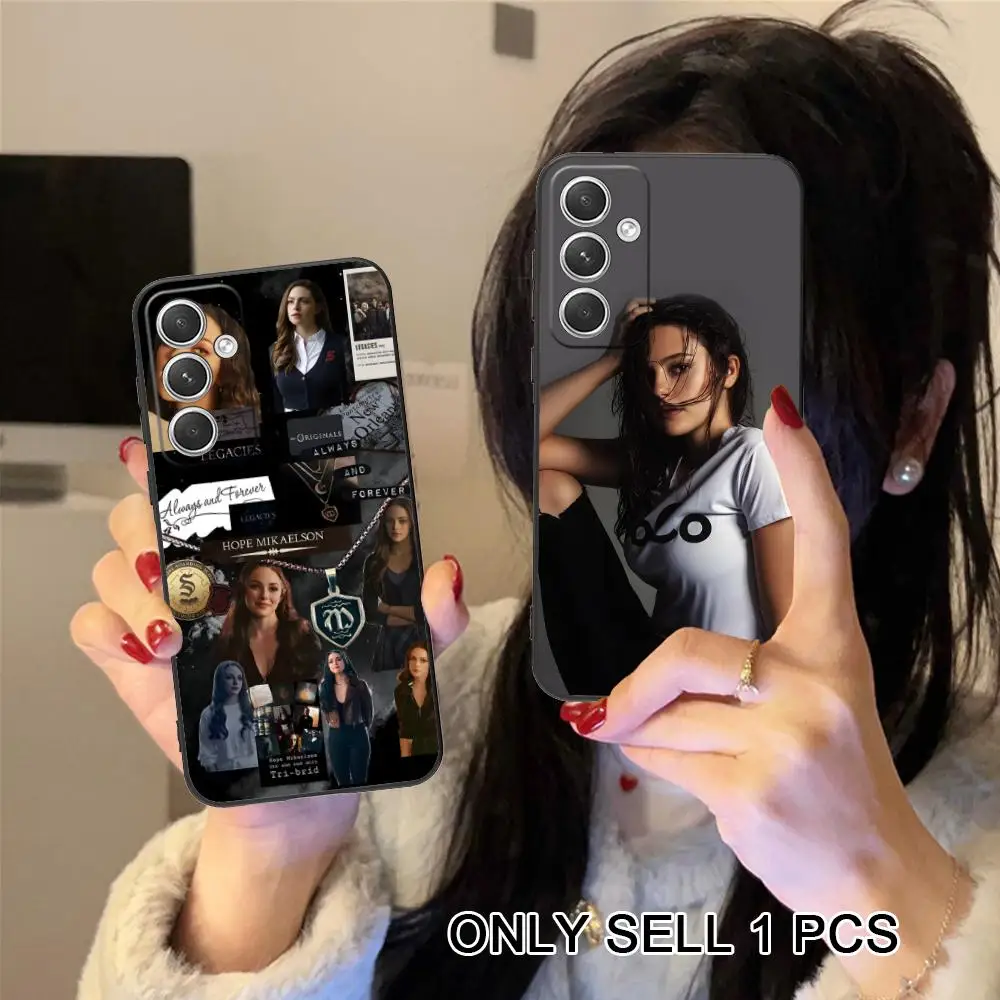 Danielle Rose Russell Phone Case for Samsung Galaxy S26 S25 S24 S23 S22 S21 S20 Note20 Plus FE Ultra Soft TPU Shockproof Cover