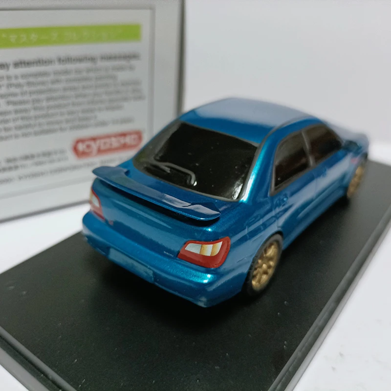 Kyosho 1:43 Scale Impreza WRX STi Alloy Sports Car Model Static Collection Decorated Holiday Gifts Toys