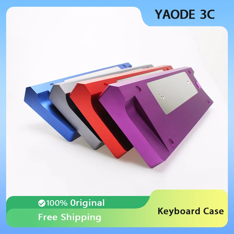 

NPKC Keyboard Case High Profile CNC Anodized Aluminum Shell Custom 60% Mechanical Keyboard Gaming Keyboard Accessory Fits GH60