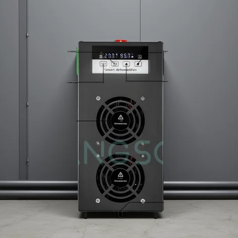 120W RS485 Smart Air Dryer With Heating Function Industrial Intelligent Auto Peltier Dehumidifier For Cabinet