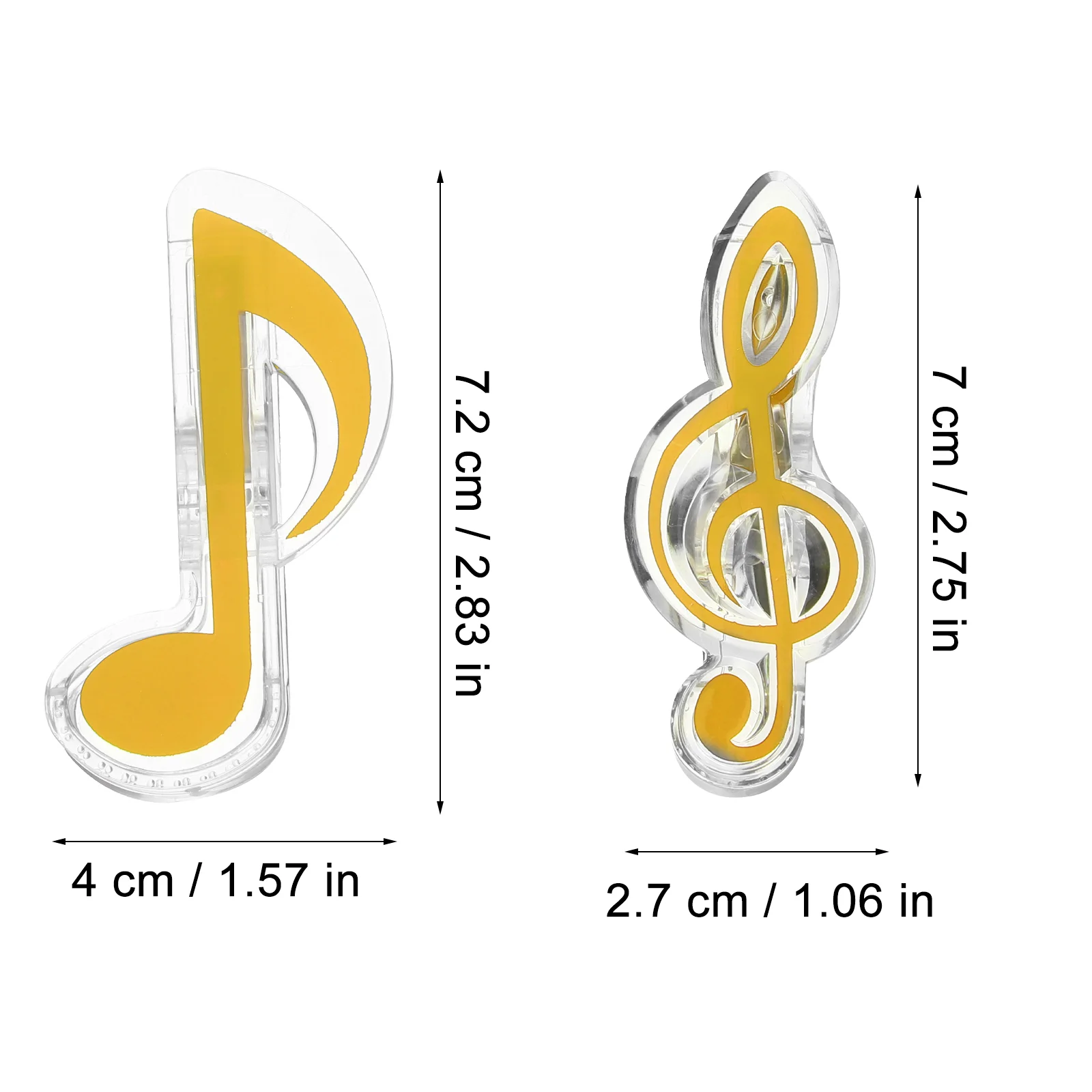 Music Note Folder Class Accessories Book Clips Page Holder Paper Bookmark for Bookmarks