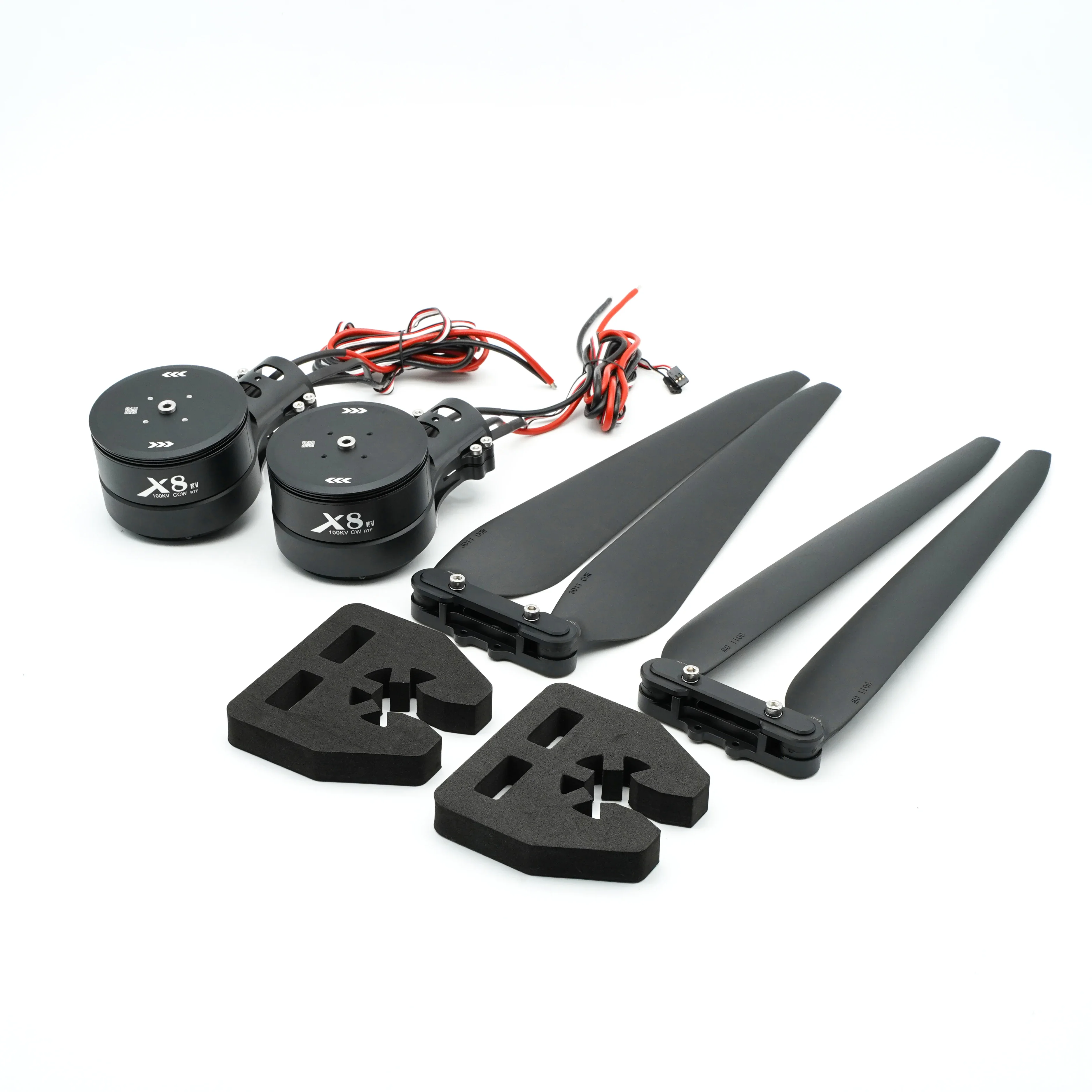 Hobbywing X8 Integrated Style Power System XRotor PRO Motor 80A ESC 3011 Blades Prop for Agricultural Drones Foldable blade