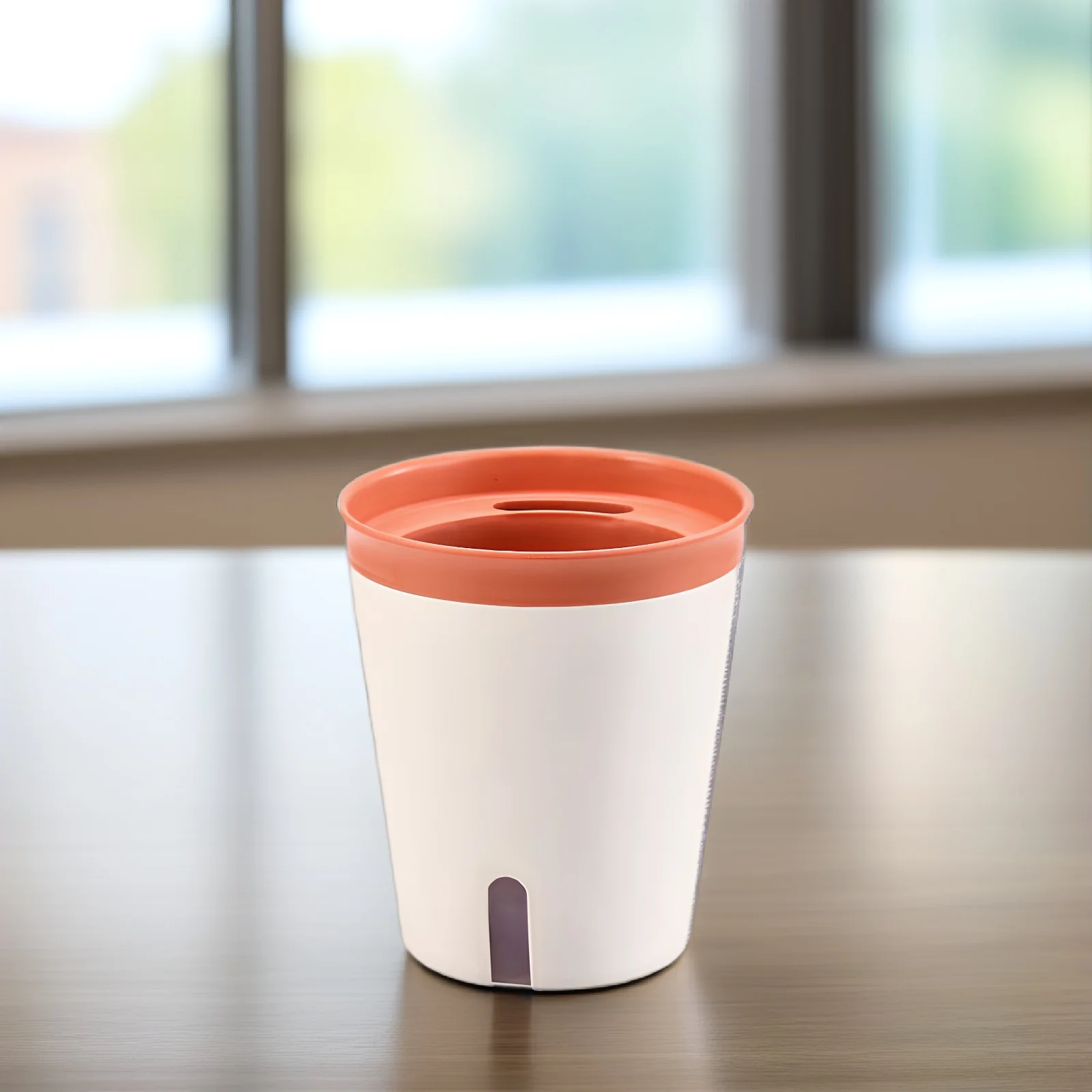 

5pcs Watering Plant Pot Self Absorbing Durable Resin Material Lazy Flower Basin Plants Water Absorption Pot Garden Use Storage