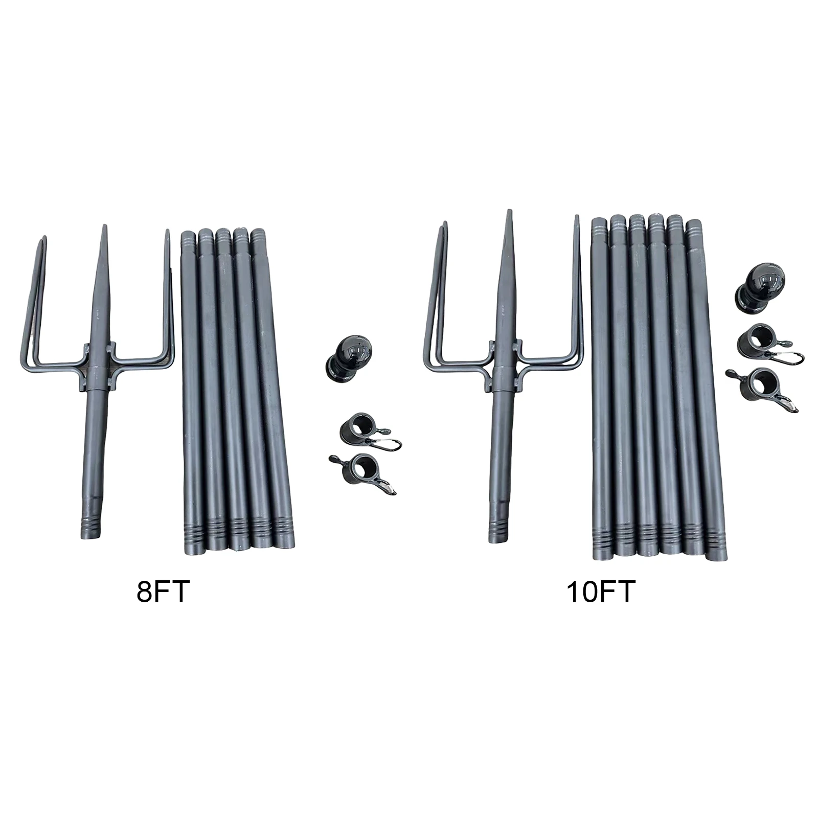 

Сращенный флагшток, телескопический флагшток, комплект флагштока длиной 5 футов, 360° ° Вращающийся для сада, крытого грунтового автомобиля снаружи, пляжной лодки