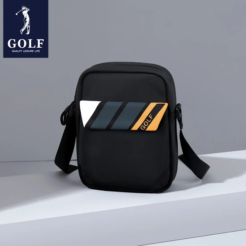 Mini bolso de GOLF para hombre, bandolera empaquetada, riñonera pequeña, bolso impermeable de nailon para teléfono móvil, bolsos de hombro