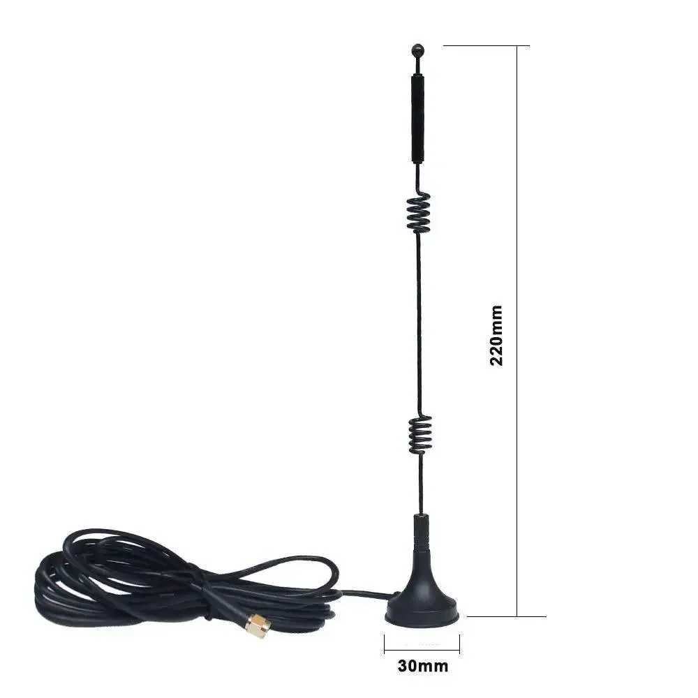 12dBi WIFI Antenna PARTS High Gain 4G LTE RG174 Cable Replacement SMA Male With Magnetic Base For Huawei Useful