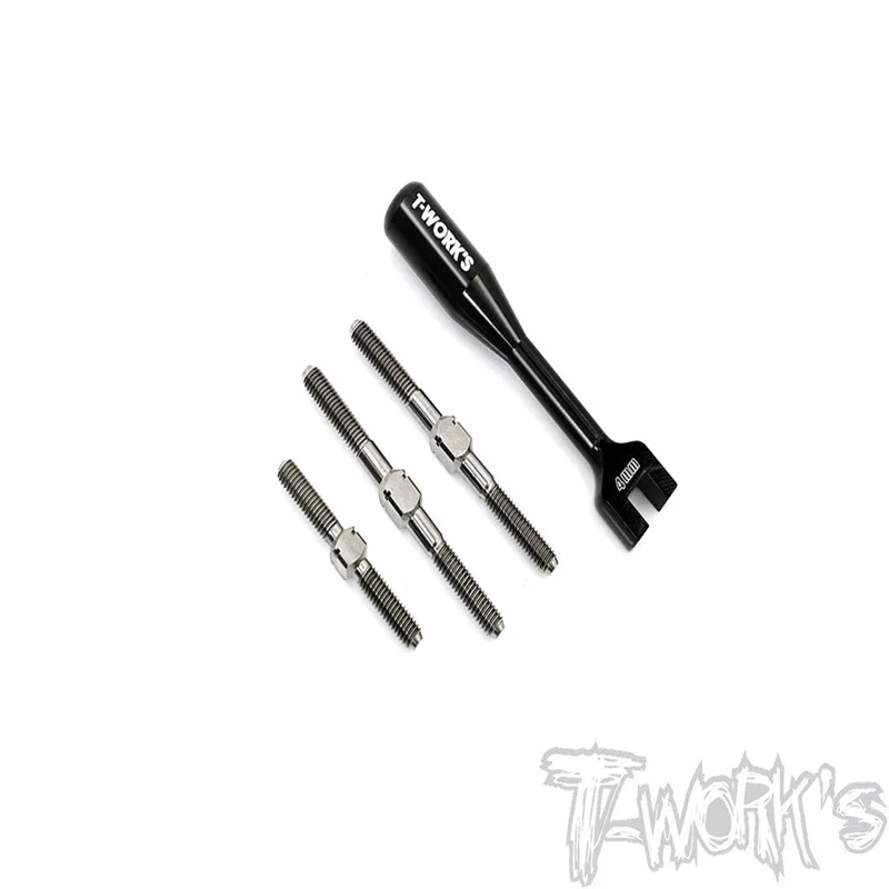 

Original T works TB-209 64 Titanium Turnbuckle Set ( For Serpent X20 ) Rc part