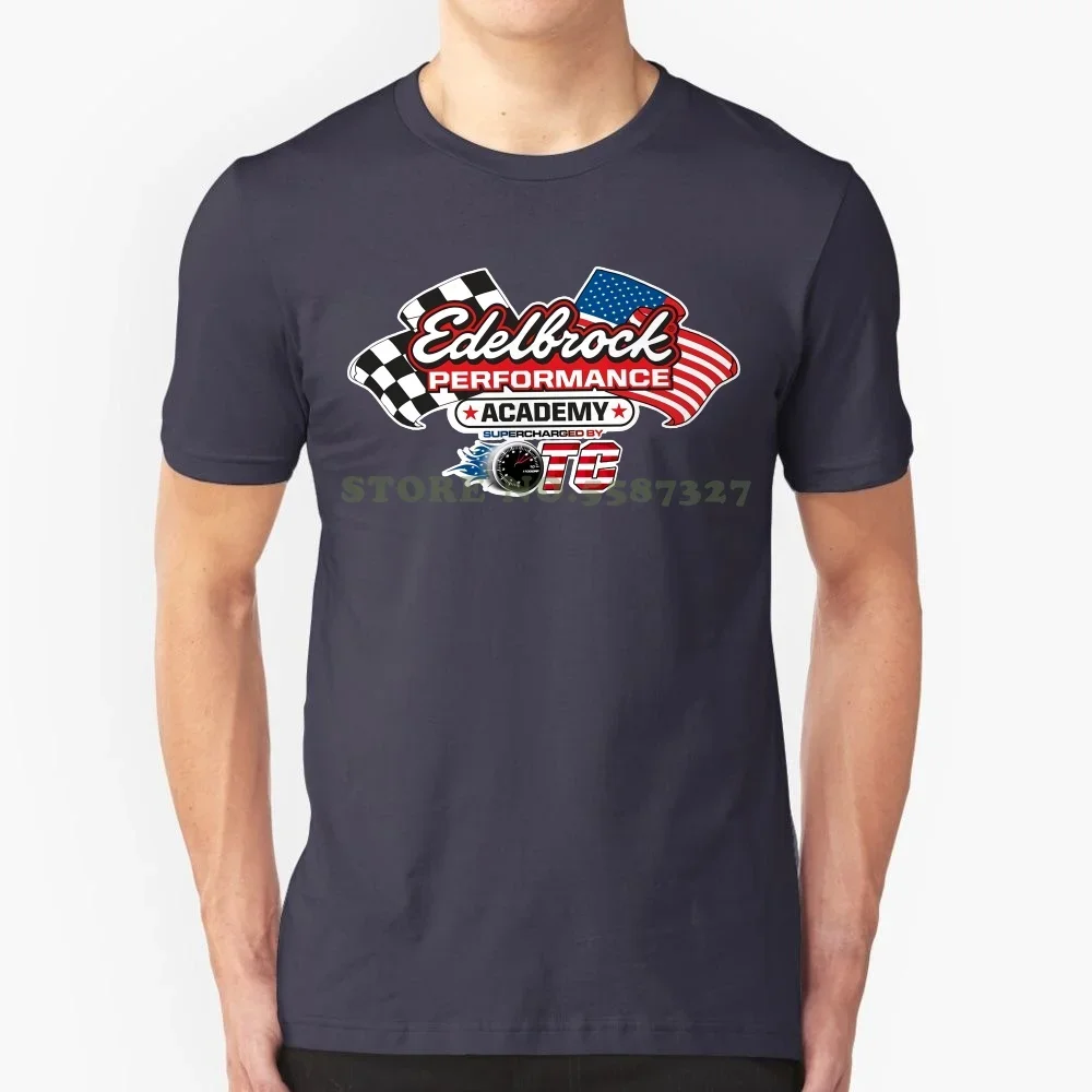 Camiseta Edelbrock Performance Academy T Shirt Envio Chemise Camicia Unterhemd Anime T Shirt Summer Style