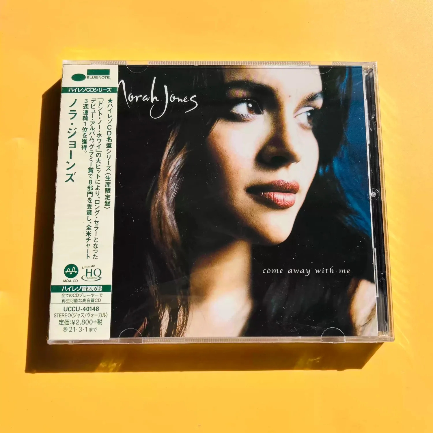Norah Jones "Come Away with Me" Jazz Pop Vocal HQCD Blue Not