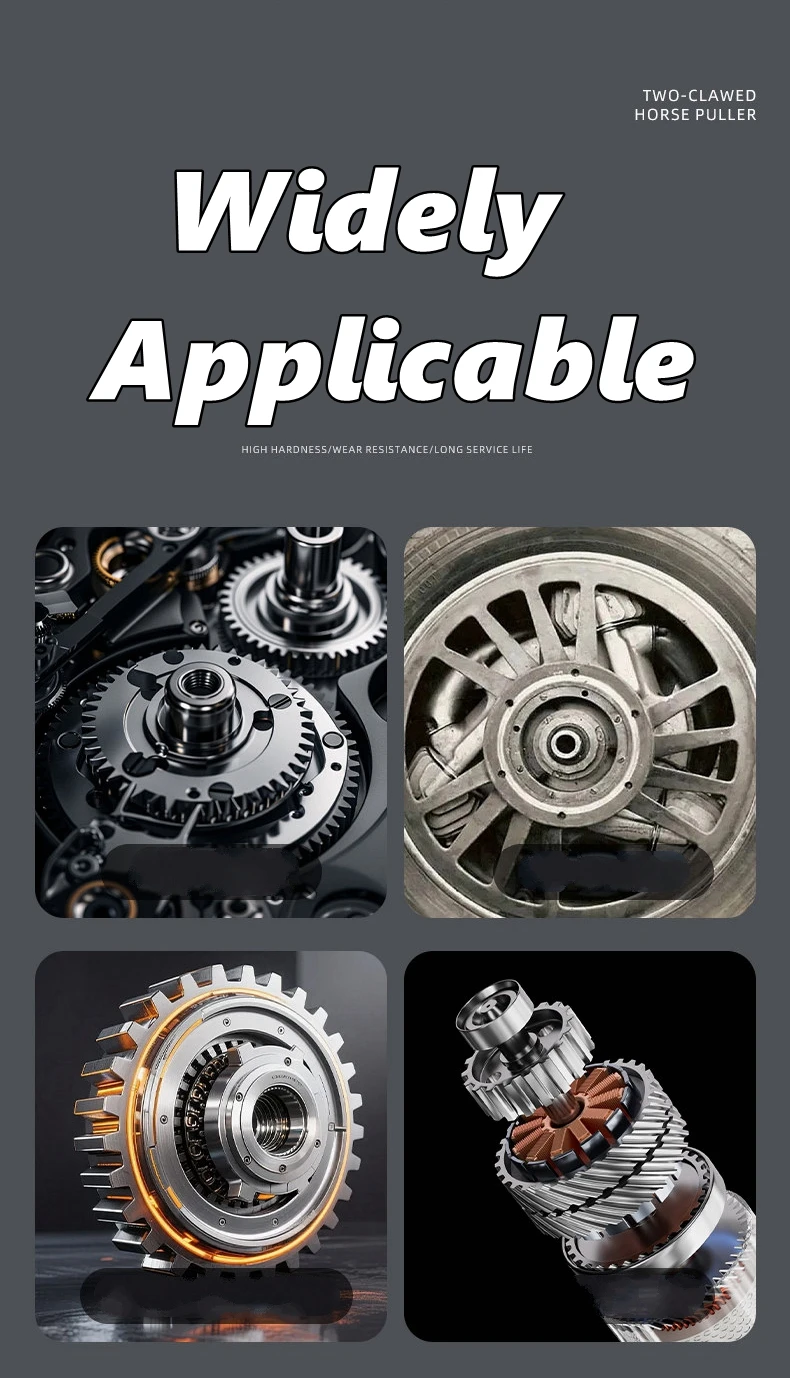 4/6/8/10/12/14 Zoll 2-Klauen-Abzieher Mehrklauen-Abzieher Lager-Trenn- und Hebevorrichtung Extraktor Autoreparaturwerkzeuge – Detail 10