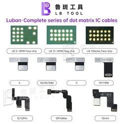 LB TOOL Dot Matrix Cable X XS 11 12 13 14 15 Pro max Plus Mini XR Repair Phone Face Dot Matrix Flex Cable Face ID IC Chip Repair