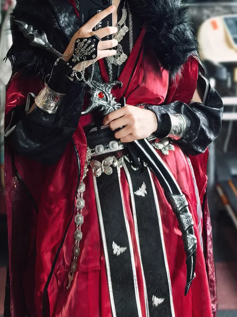 Anime Tian Guan Ci Fu Hua Cheng miecz rekwizyty do Cosplay broń Halloween karnawał na imprezę Cosplay rekwizyty akcesoria prezent dla fanów gier