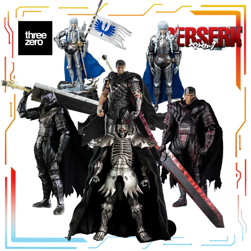 

THREEZERO оригинальный готовый продукт 1/6, подвижная изысканная кукла серии Berserk, аниме-игрушка, Коллекционная модель, праздничный подарок для мальчиков