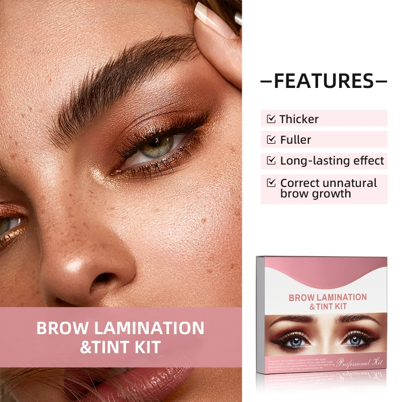 Styling Maquiagem Eyes Makeup Brow Lamination Tint Eyelash Eyebrow DIY Lifting Salon Home Use Long Lasting Glossy Volume