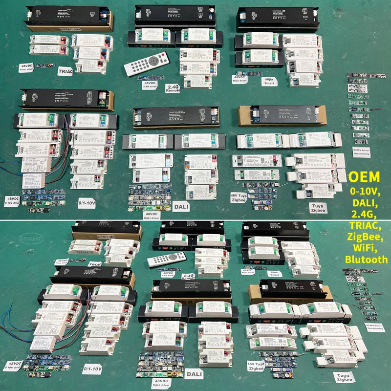 DW-GV2040FK07 الناتج DC30-42V 0-10 فولت عكس الضوء أحادية Led سائق التيار الكهربائي مع Dip التبديل ماكس 40 واط LED الطاقة