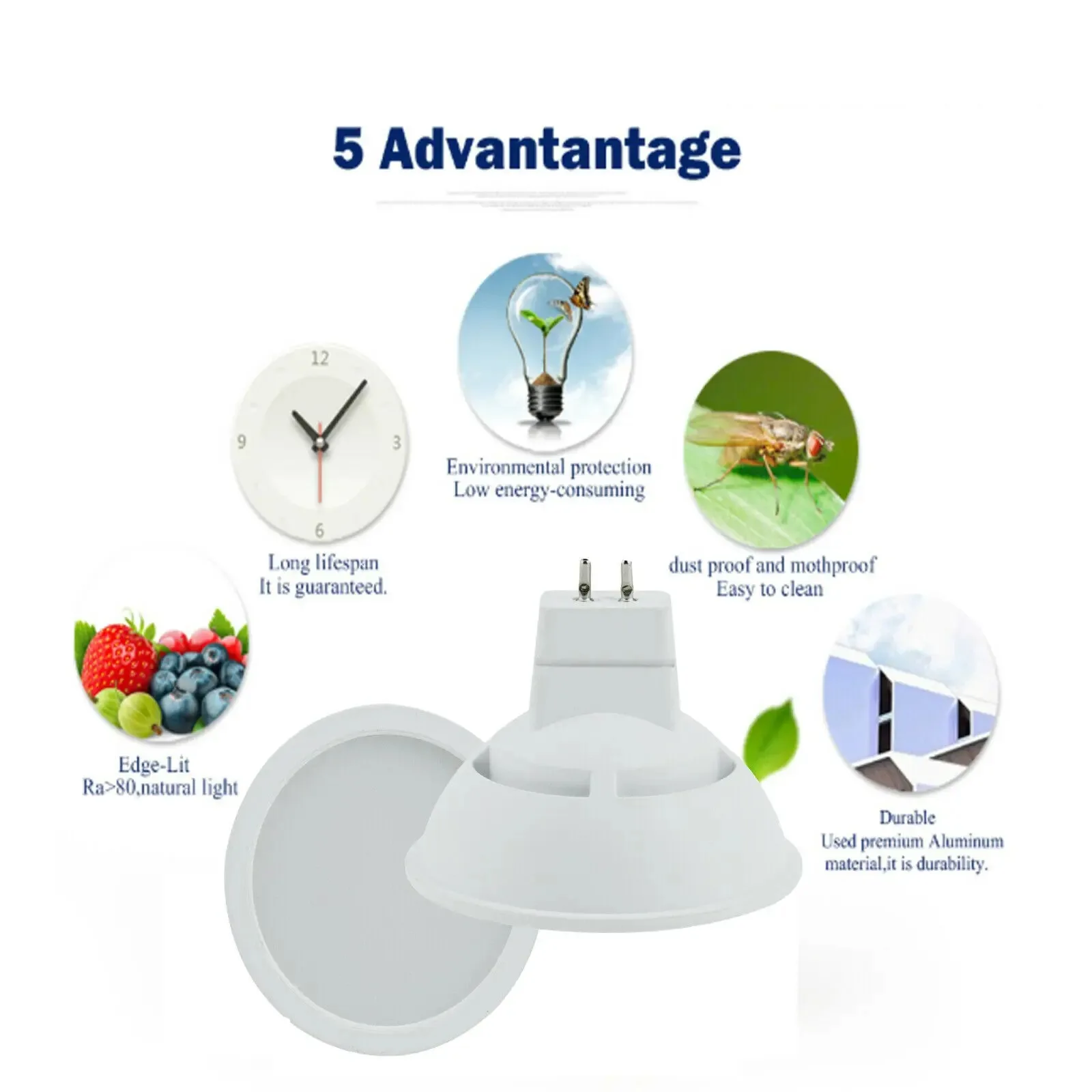 Imagem -05 - Refletor Led Regulável para Decoração Home Lâmpadas Gu10 Ângulo de Feixe de 24 Graus Cob 7w 110v 220v Alumínio Acrílico Substitua Lâmpadas Halógenas