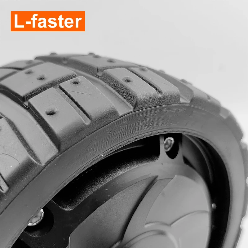 L-faster 350W 6.5inch Off-road Solid Tire Brushless Hub Motor Fat Wheel