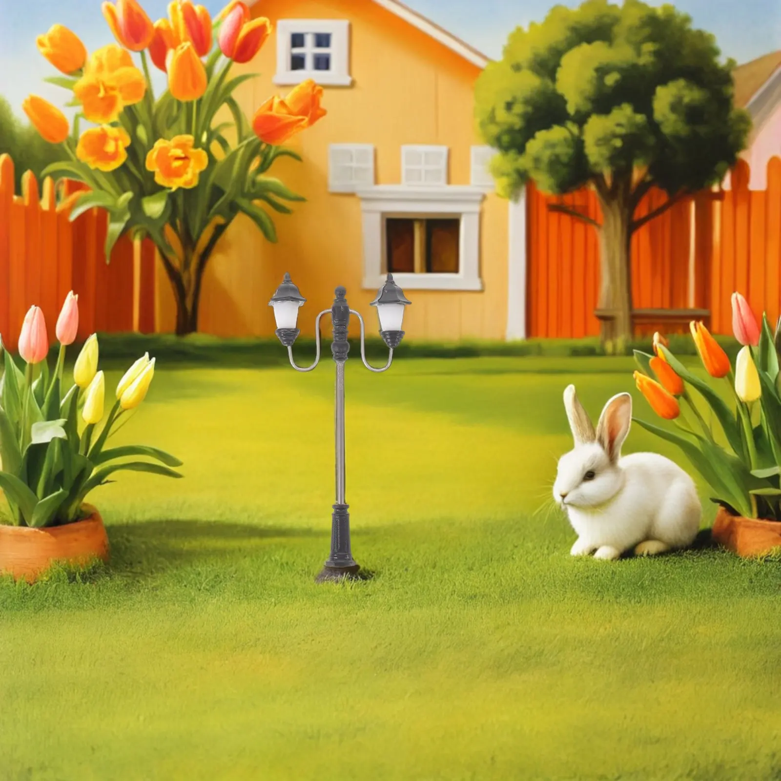 

2Pcs Glow in The Light Models for Sand Table DIY Landscape Decoration Construction Playset Educational Tool