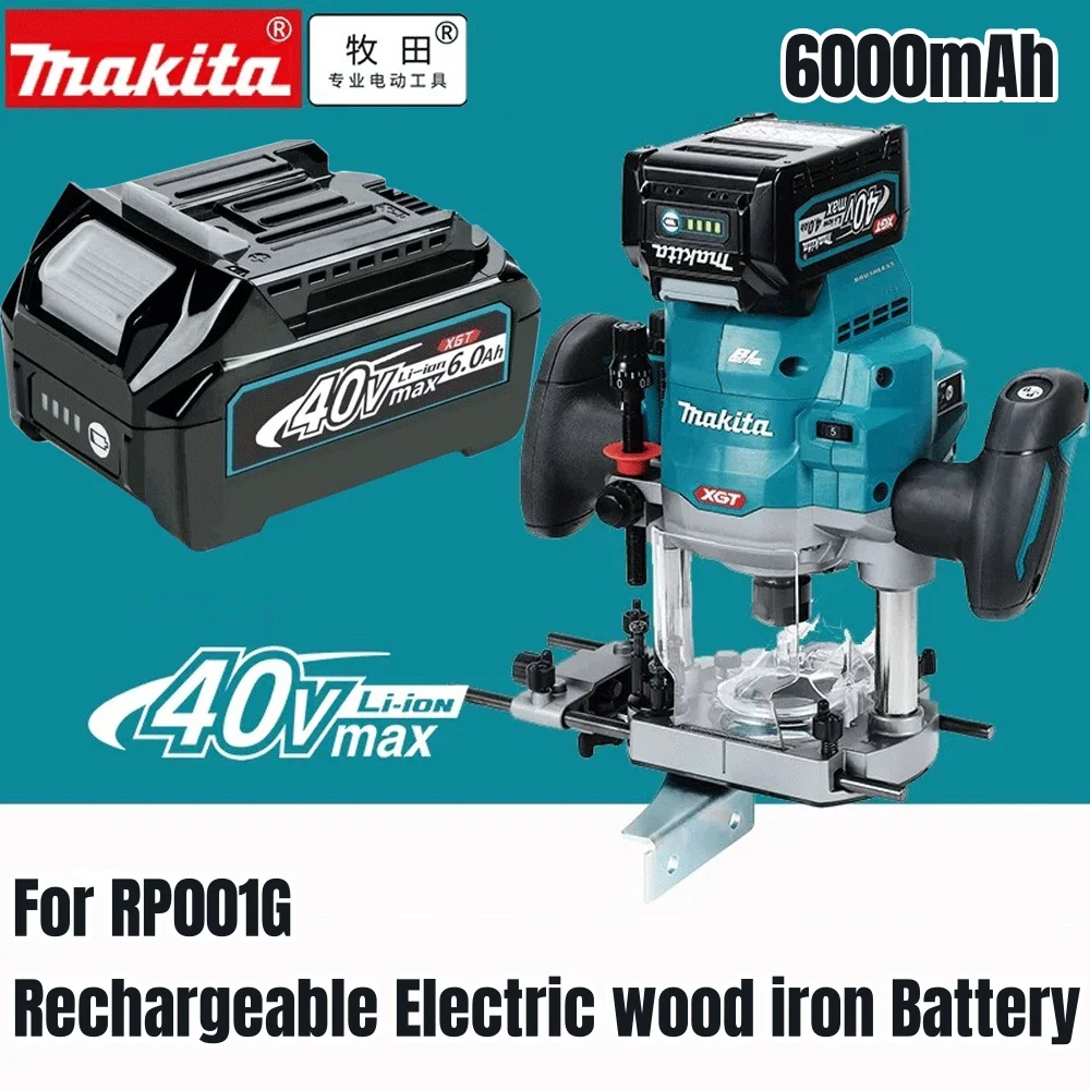 

Makita 40V Max 6.0Ah Battery BL4050F for Makita Power Tools XGT HS004G TD001G TW001G HR001G DF001G GA003G Tool Battery