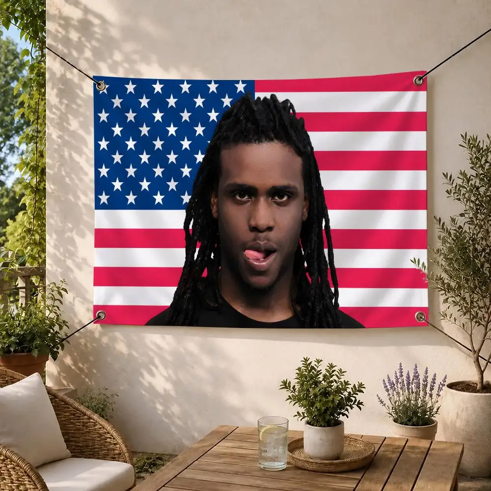 Rapper Chief Keef Flags Flag Soft skin-friendly Durable Outdoor party Home living room bedroom Decoration