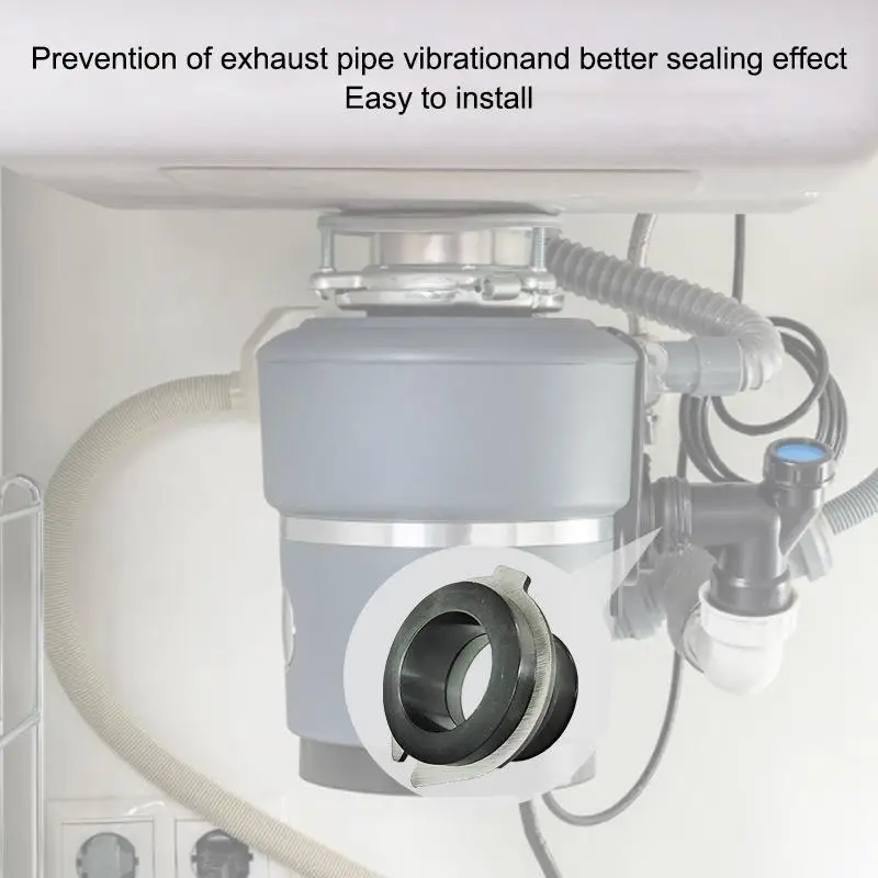 Teile für die Abfallentsorgung für Insinkerator 75499 Flex Coupler, Zubehör für Müllentsorgungs- und Küchenwasserzirkulationssysteme – Detail 1