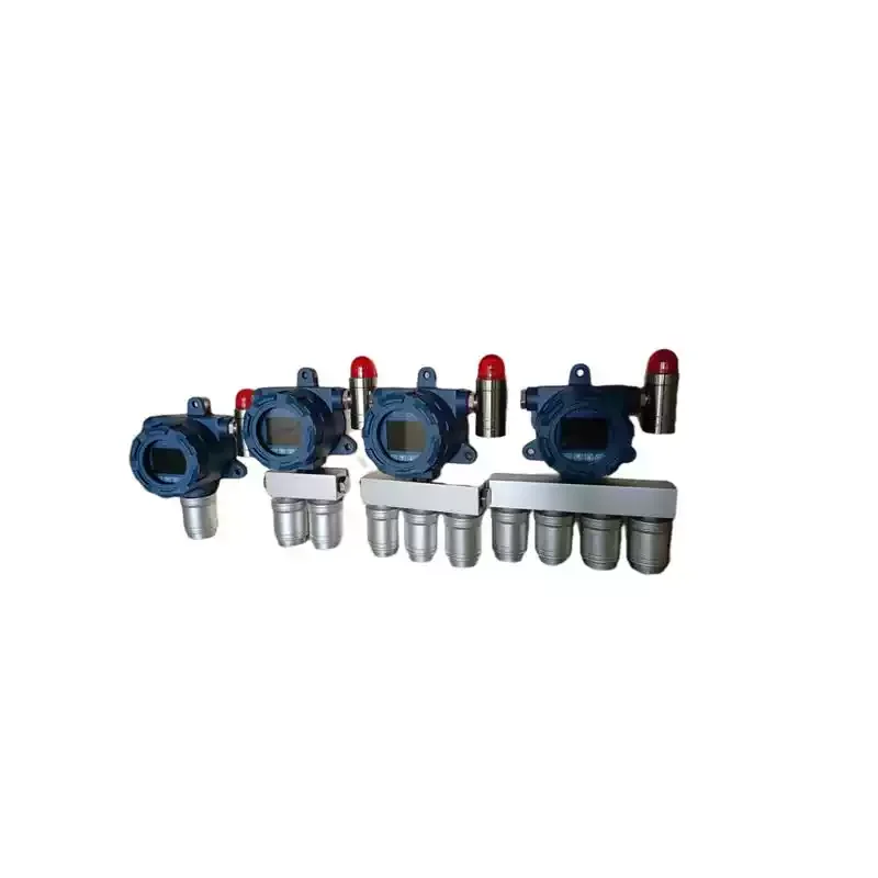 Fixed wall mounted H2S module, hydrogen sulfide sensor module, alarm controller, transmitter detector