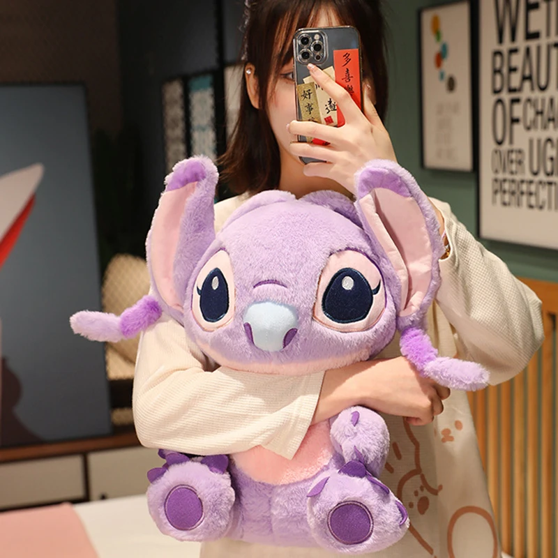 Disney point peluches doux Lilo & point ange jouets en peluche peluche jouet apaiser poupée canapé-lit jeter oreiller décor à la maison