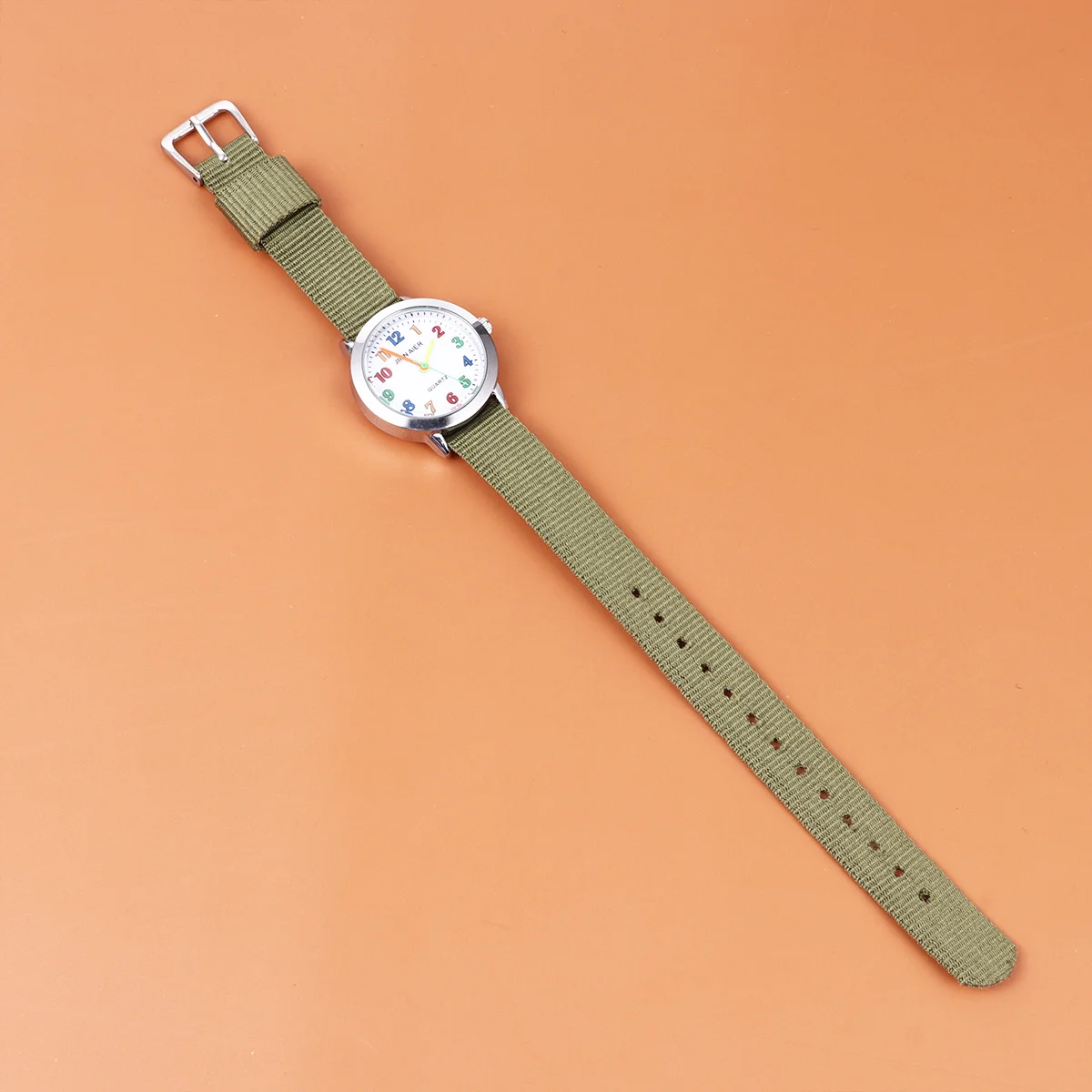 Creative Cartoon Watch Durable Wristwatch Nylon Strap Cool Funny Design Birthday Christmas School Gift Cartoon Watch