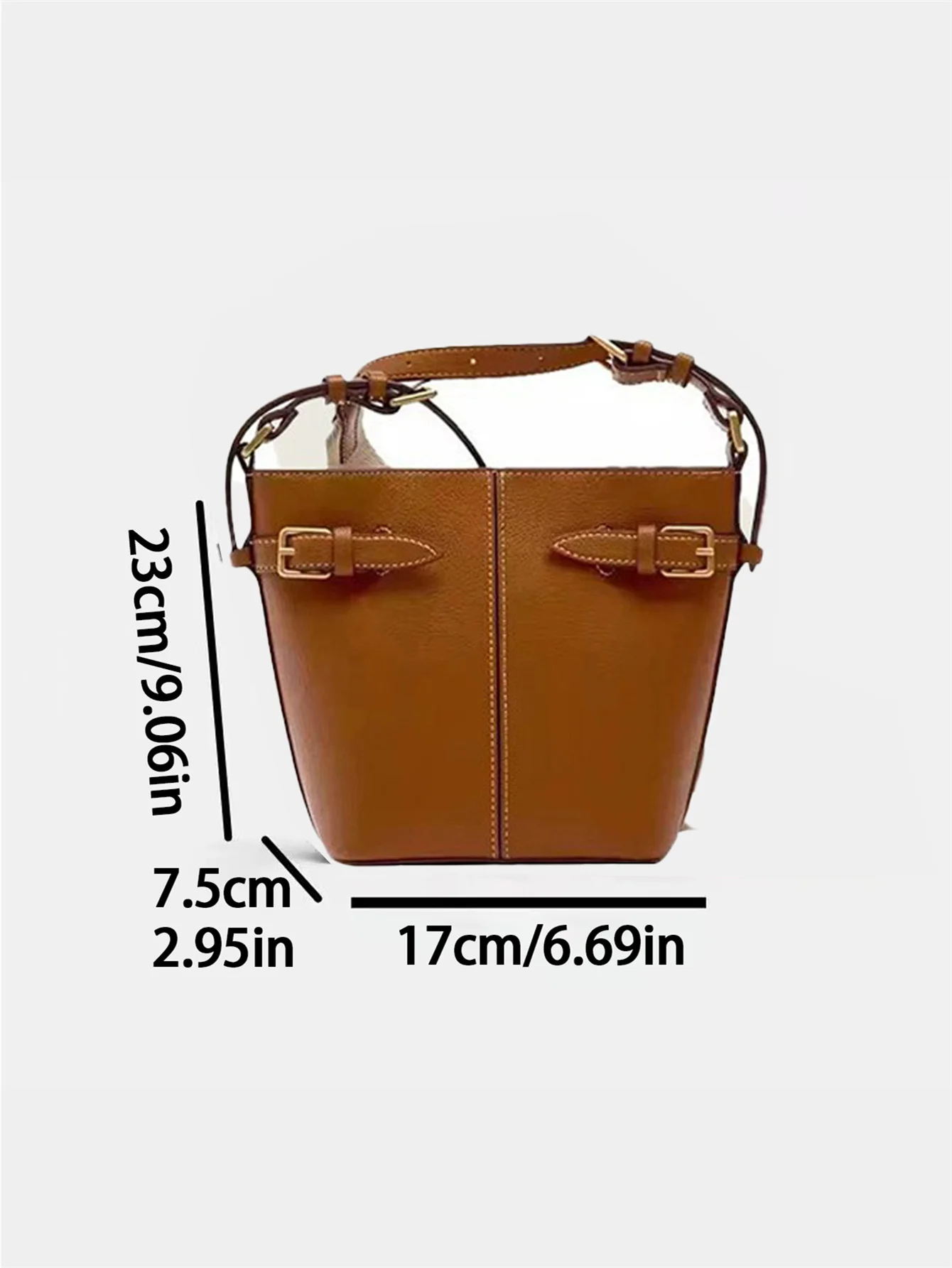 Fashion women\'s bag new all-in-one needle buckle bag webbing single shoulder crossbody bucket bag