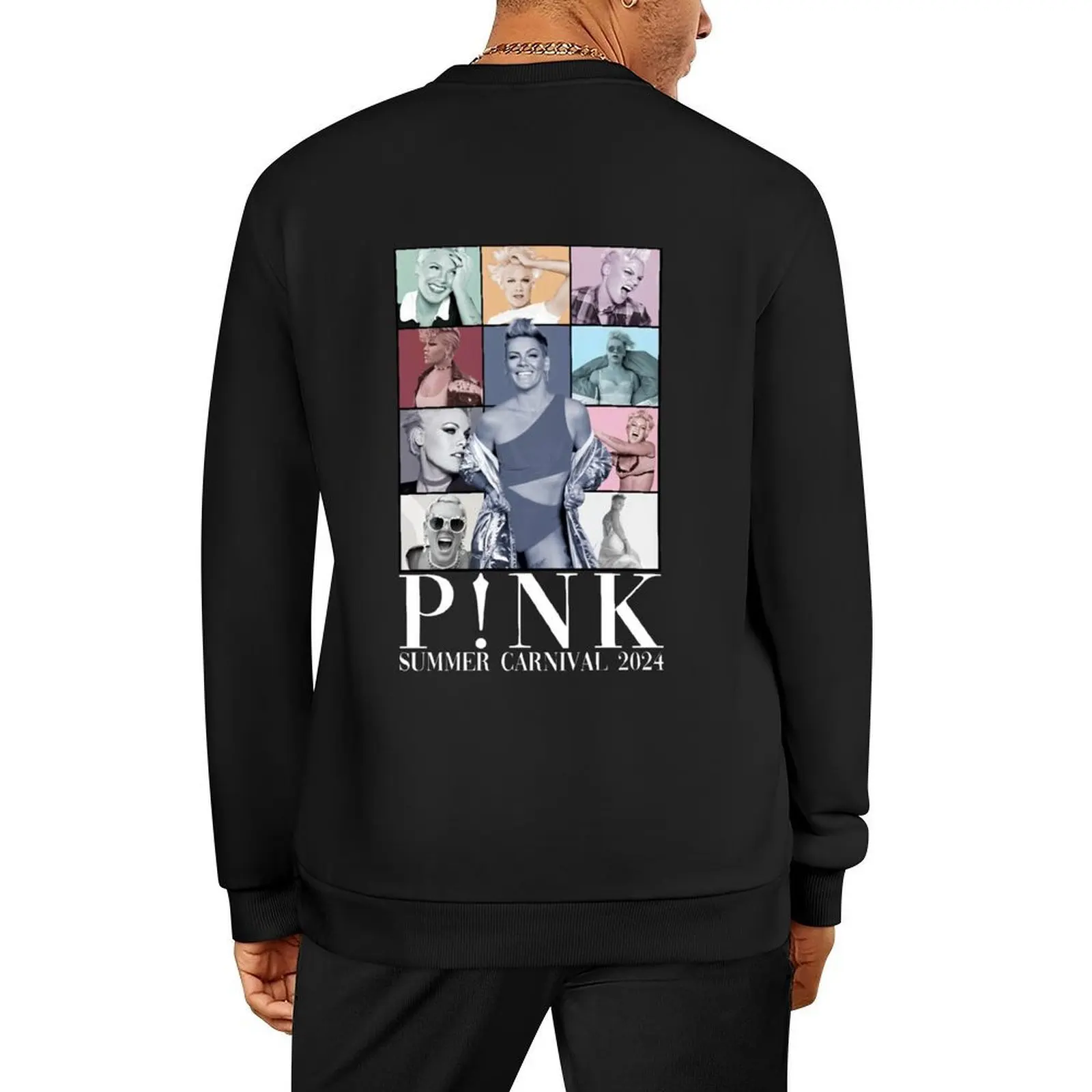 P!nk الوردي المغني الصيف كرنفال 2024 جولة قميص ، الوردي مروحة عشاق قميص البلوز الخريف الملابس الشتاء رجل البلوز