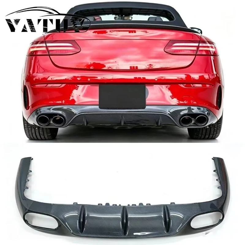Carbon Fiber Rear Bumper Diffuser for Mercedes-Benz E-Class Coupe W238 (2017-2023) Factory Direct