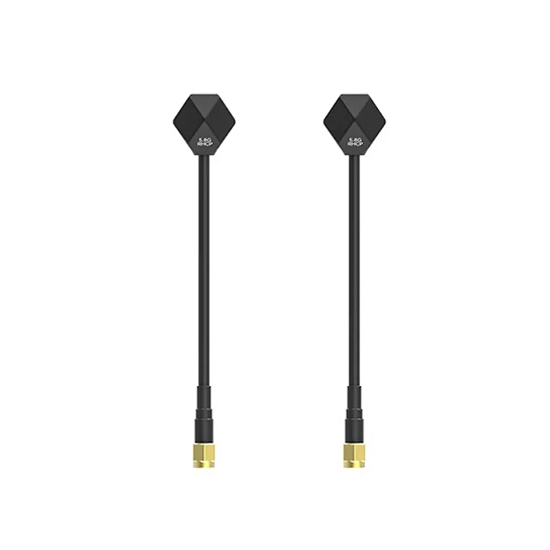 RISE-2PCS 5.8Ghz FPV هوائي SMA 2.4Dbi LHCP/RHCP هوائي 100 مللي متر/150 مللي متر ل FPV سباق ملحقات طائرة بدون طيار جزء