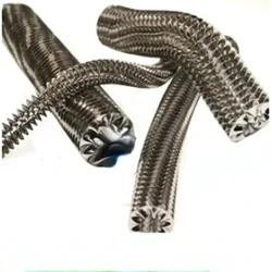 1M Stainless steel spiral hollow fin heat sink for Tubular cooling tube heat conduction heating fin tube drying radiator parts