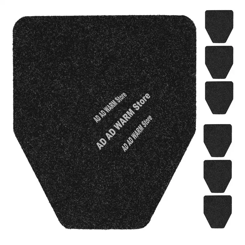 

AD23-Коврики для писсуара, 6 упаковок, подушечки для писсуара, напольные коврики для писсуара для мужчин, коммерческие одноразовые нескользящие резиновые подкладки, моющиеся