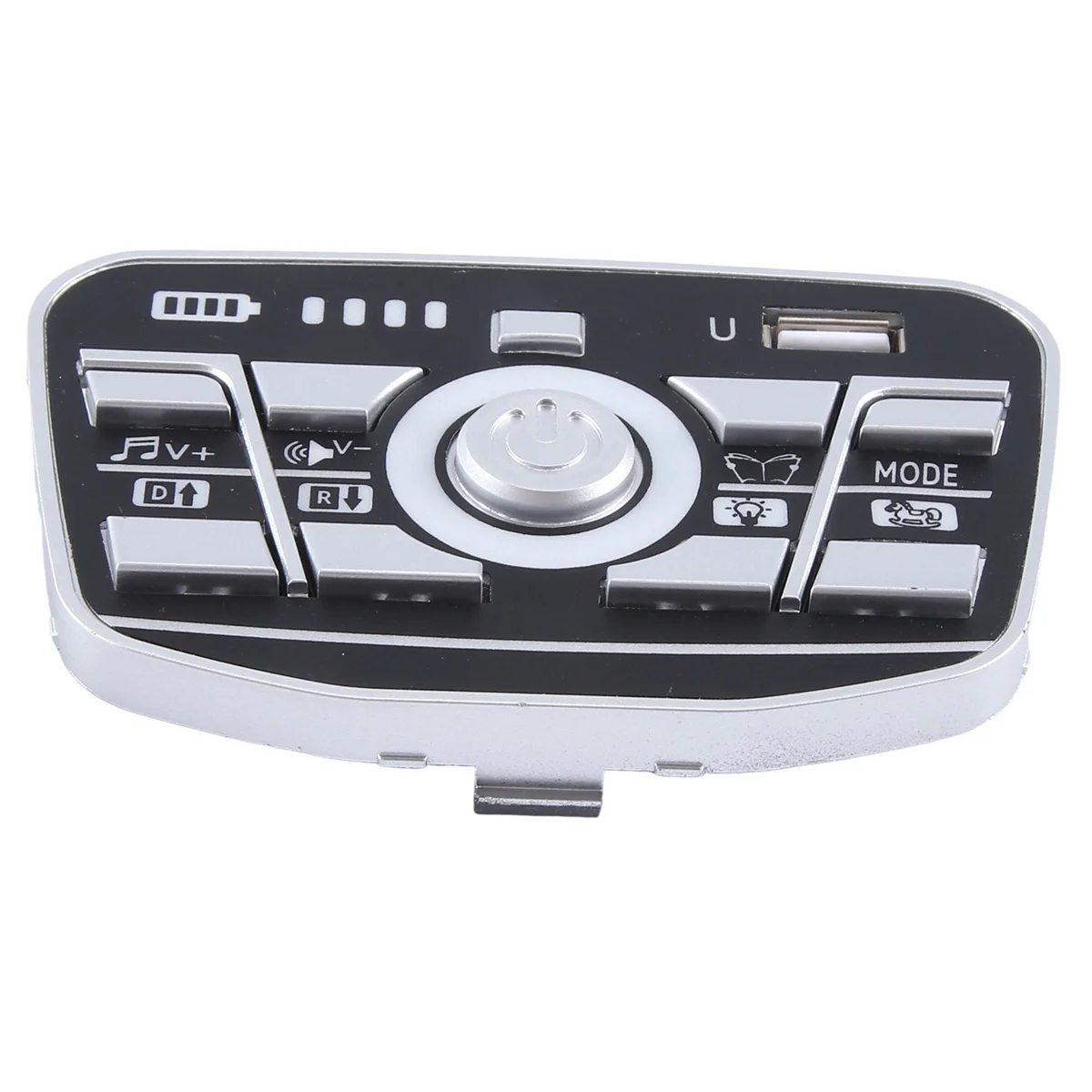 Children's Electric Vehicle Power Supply Central Control Switch Multi Functional Bluetooth Music Power Monitorr