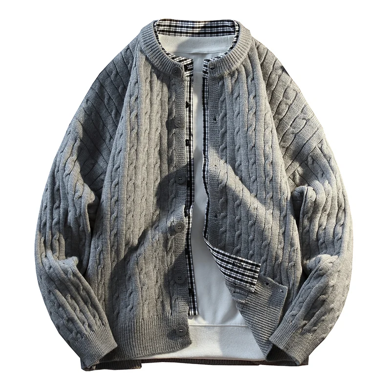 

Men's Streetwear Knit Jumper Sweat-shirt Pullover Casual Knitted Autumn Spring Male Clothing Sweater Men Clothes Knitted New