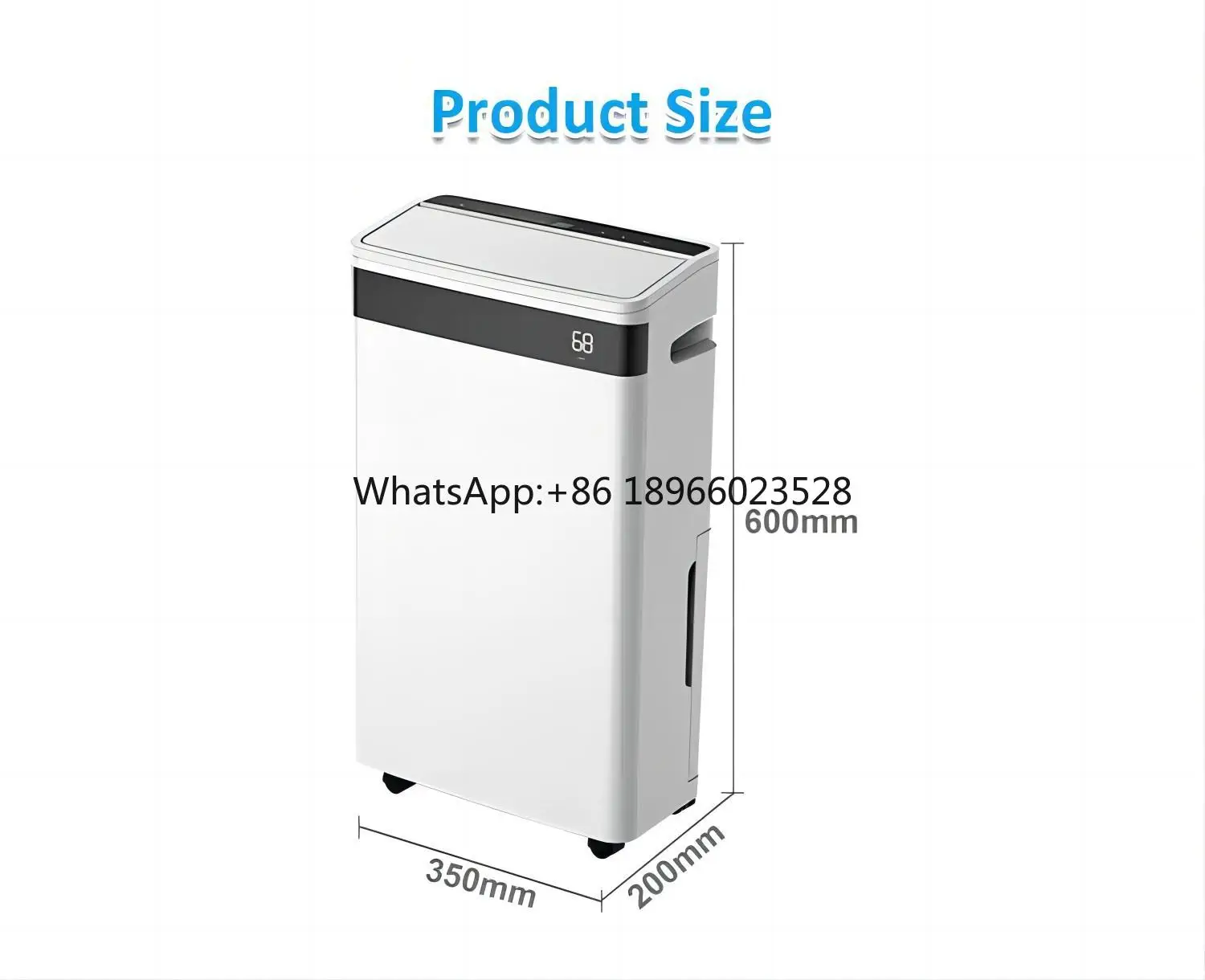 Air purifier dehumidifier  16-25L OEM Custom Portable Smart Remote Control Adjustable  Dehumidifier for Household