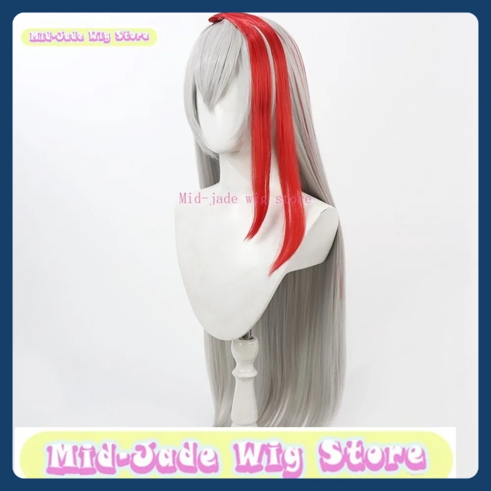 Peruka Mid-jade Honor of Kings Nowy Bohater Shadow Cosplay Peruka Anime Gra Role-playing Syntetyczne Włosy Kostiumy na Halloween Rekwizyty