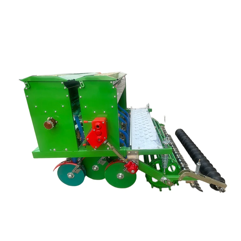

High Efficiency 7-Row Double-Box Wheat Sower & Fertilizer Disc Grain Seeder for Planting & Nutrient Supply Seeders Transplanters