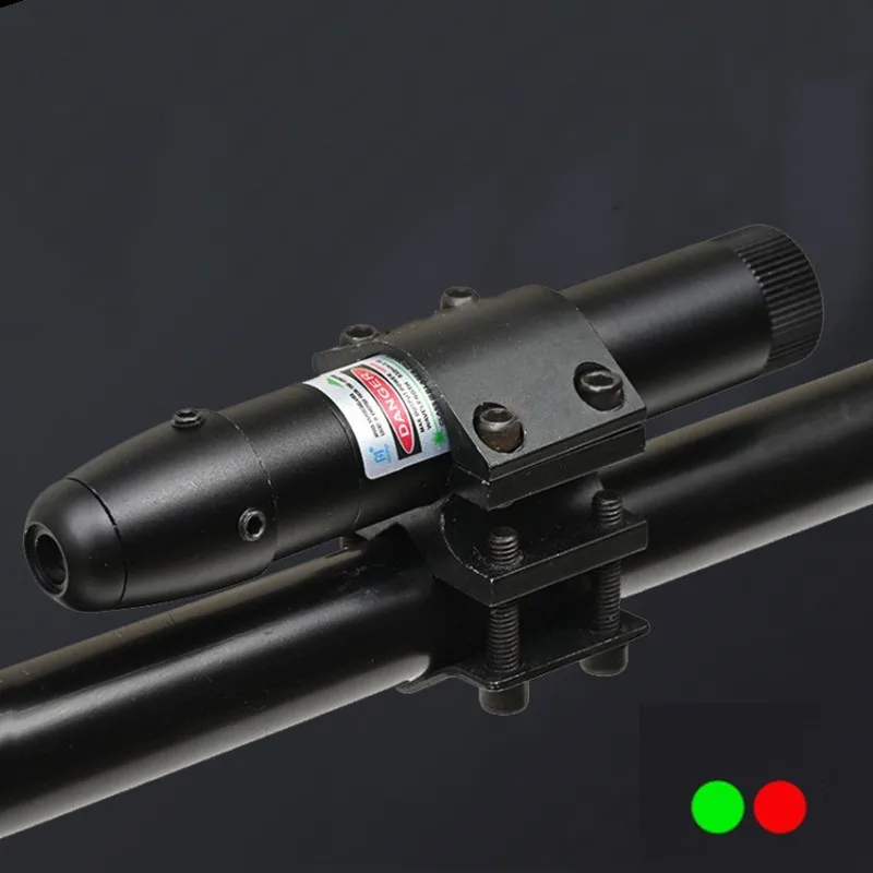 Green Red Dot Laser Sight Hunting Laser Pointer with Rechargeable Battery 11/20mm  Picatinny Rail Laser Collimator
