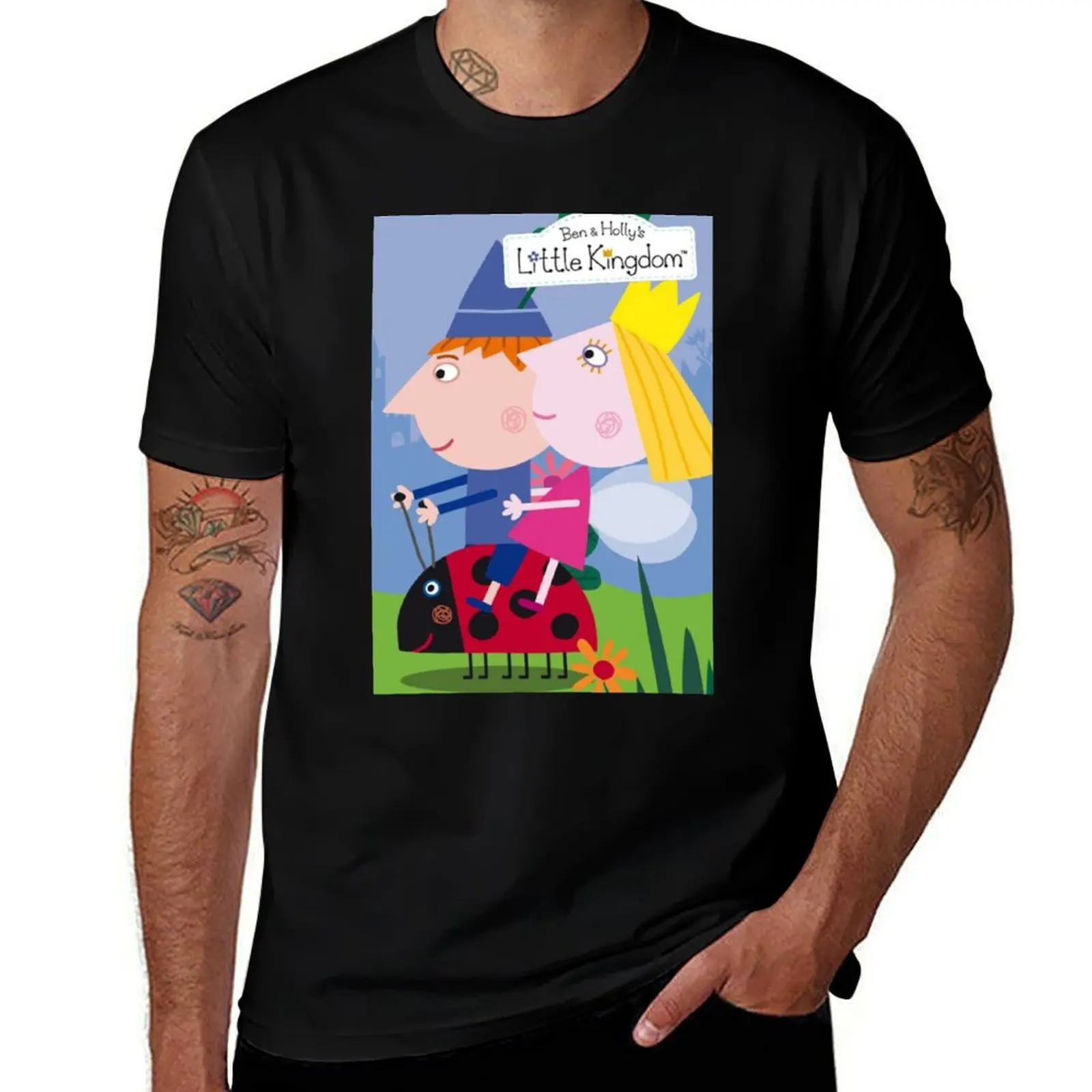 Ben and hollys little kingdom design T-Shirt Street Fashion Casual Tee Shirt T-Shirt