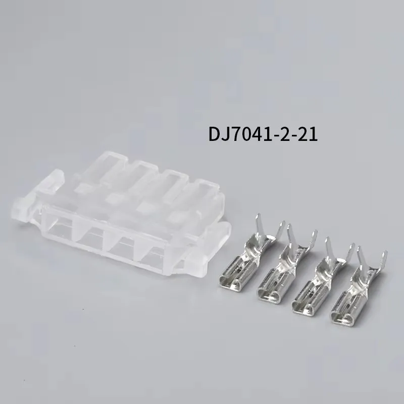 1 SETS DJ7041-2-21 4Pin 2mm AMP Car Electrical Wire Connectors for