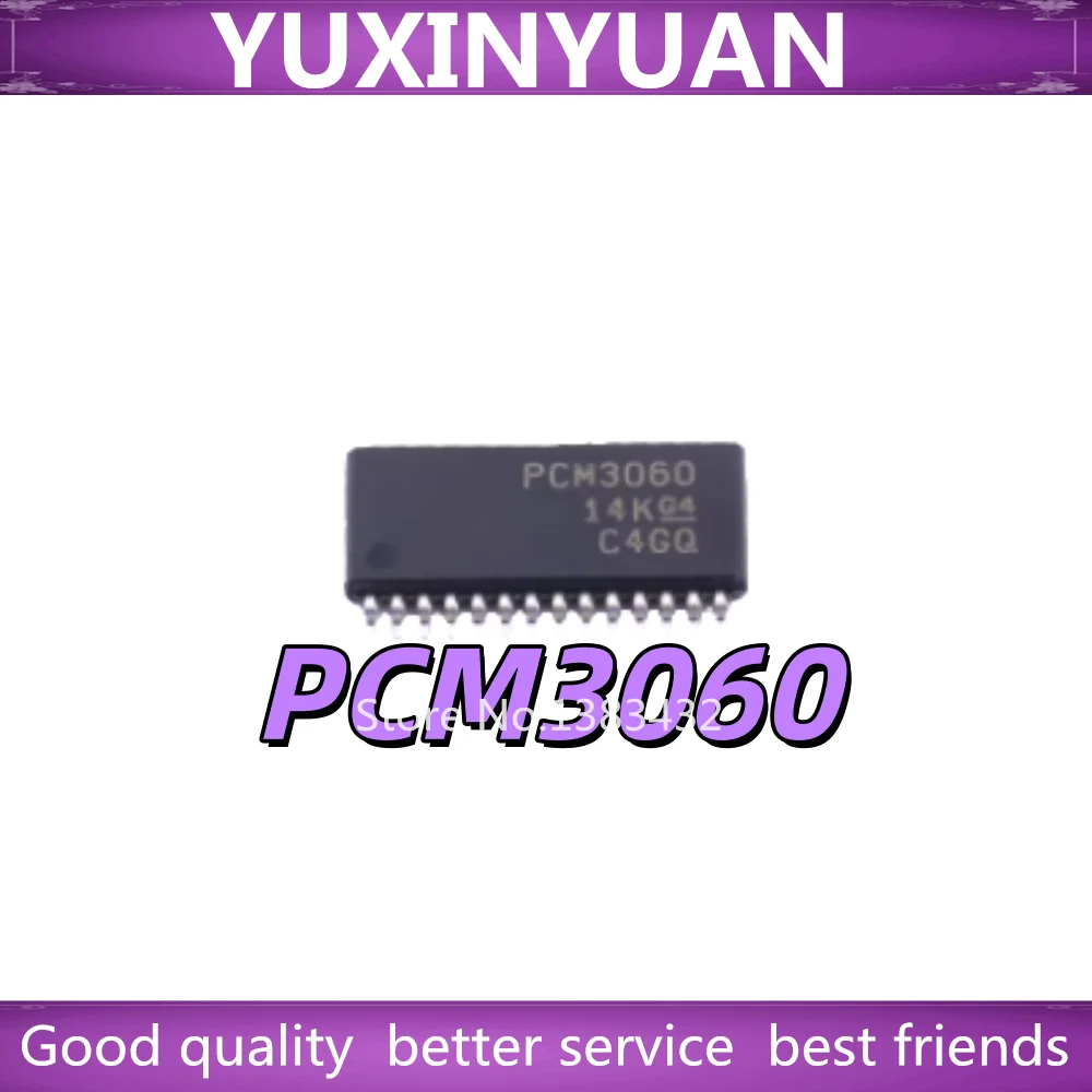 (5 PCS) 100% New PCM3060PWR PCM3060 package TSSOP-28 audio codec