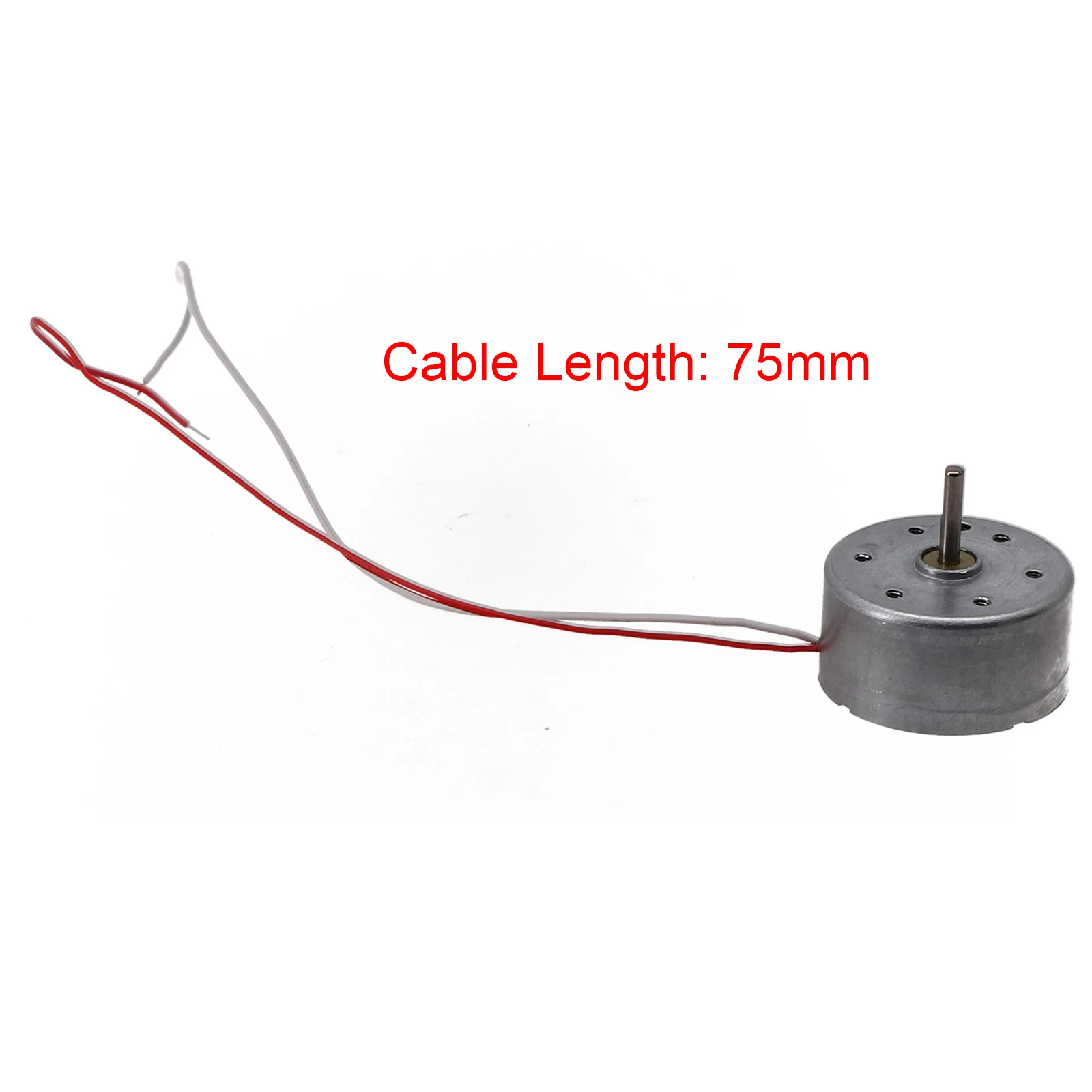 Step Height 1 Mm Electric Machine Suitable DIY Fans RF 300CA Step Diameter 6.4 Mm About 20g Mini 24mm Round Electric Motor New